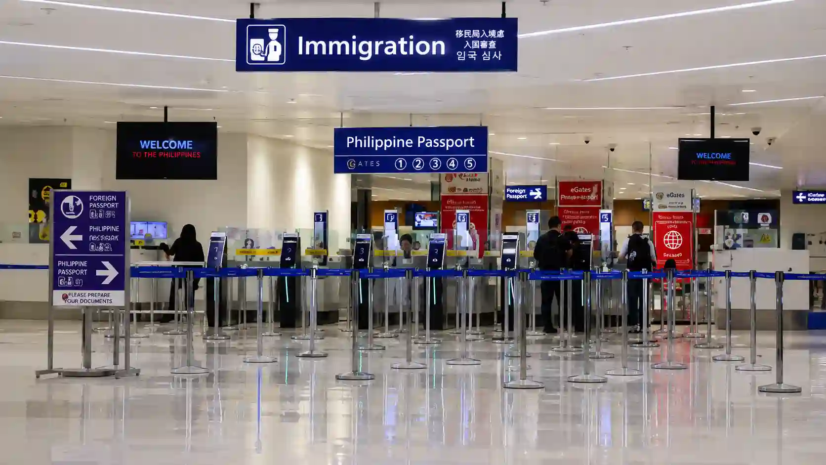 immigration gate