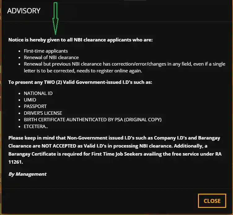 advisory